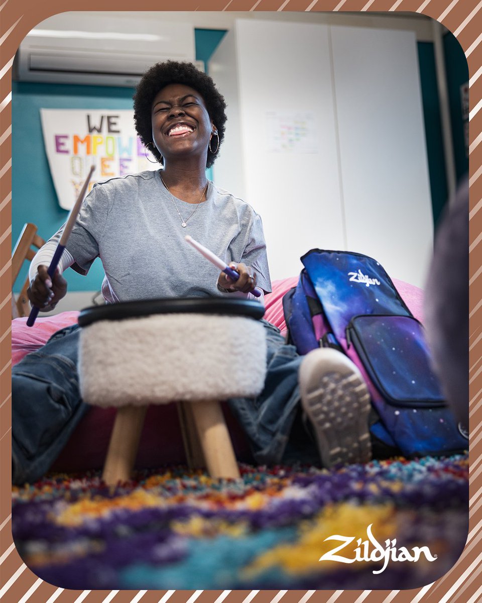 DYK: Each Student Backpack Stick Bag functions individually or conveniently together? The spacious main backpack compartment accommodates textbooks, notebooks, and a laptop, while the full-sized stick bag holds up to 12 pairs of drumsticks, mallets, or other implements.