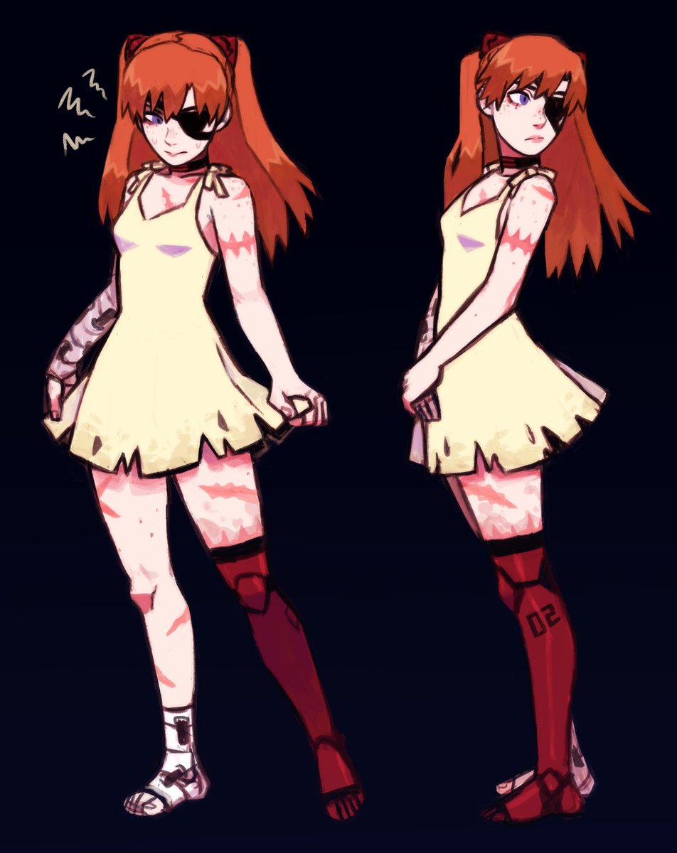 i gotta bring this Asuka design back it was cool...