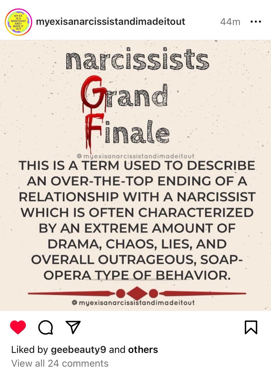 LOL nothing really prepares you for that grand finale 😂 #Narcissist #narcissisticabuse