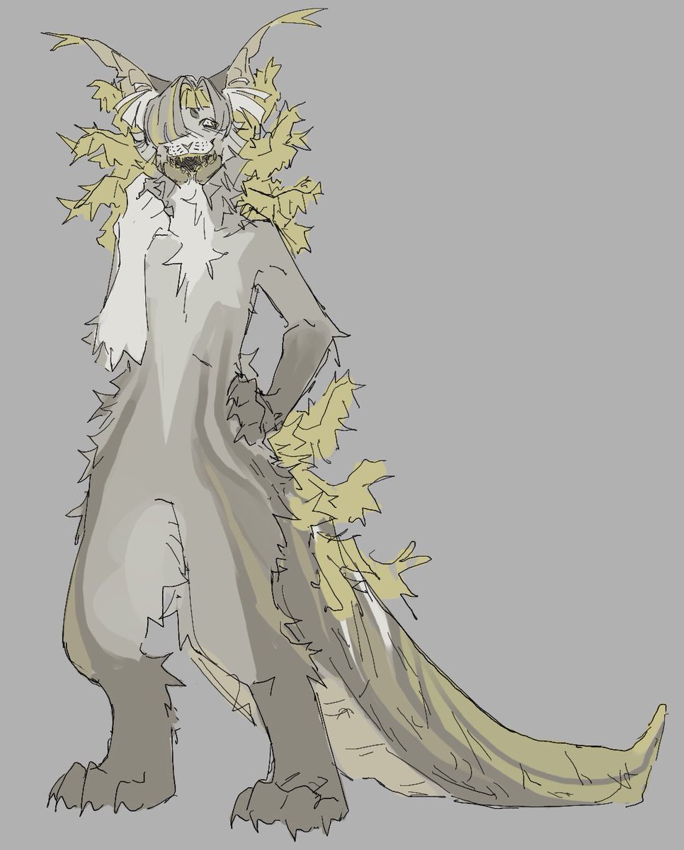 maybe ill make a post metamorphosis version :33 (dreamer of human wholeness)