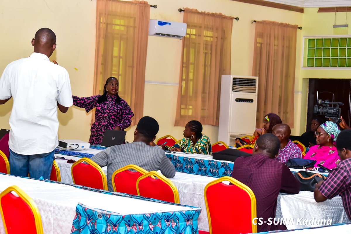 cs_sunnkaduna's tweet photo. #cssunnat10 Anniversary!
Our Media Dialogue garnered reaffirmation from @UNICEF_Nigeria @KADPBC @KadunaMOAgric and other key stakeholders present. Their steadfast commitment to supporting CS-SUNN and nutrition initiatives in the state was evident in the passion exhibited. https://t.co/b1tPxrSqHn