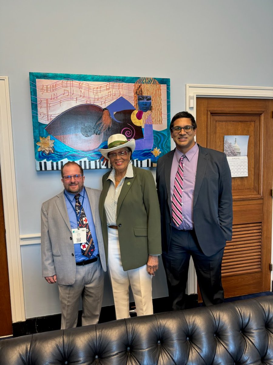 DocMaur's tweet photo. Thank you @RepAdams for meeting with us on behalf of ACEP today! https://t.co/qq39RrrMtv