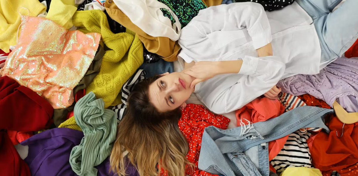 Fast fashion's dirty secret: its contribution to the global sustainability crisis. It's time for the fashion industry to break free from this vicious cycle. #sustainablefashion #fastfashion