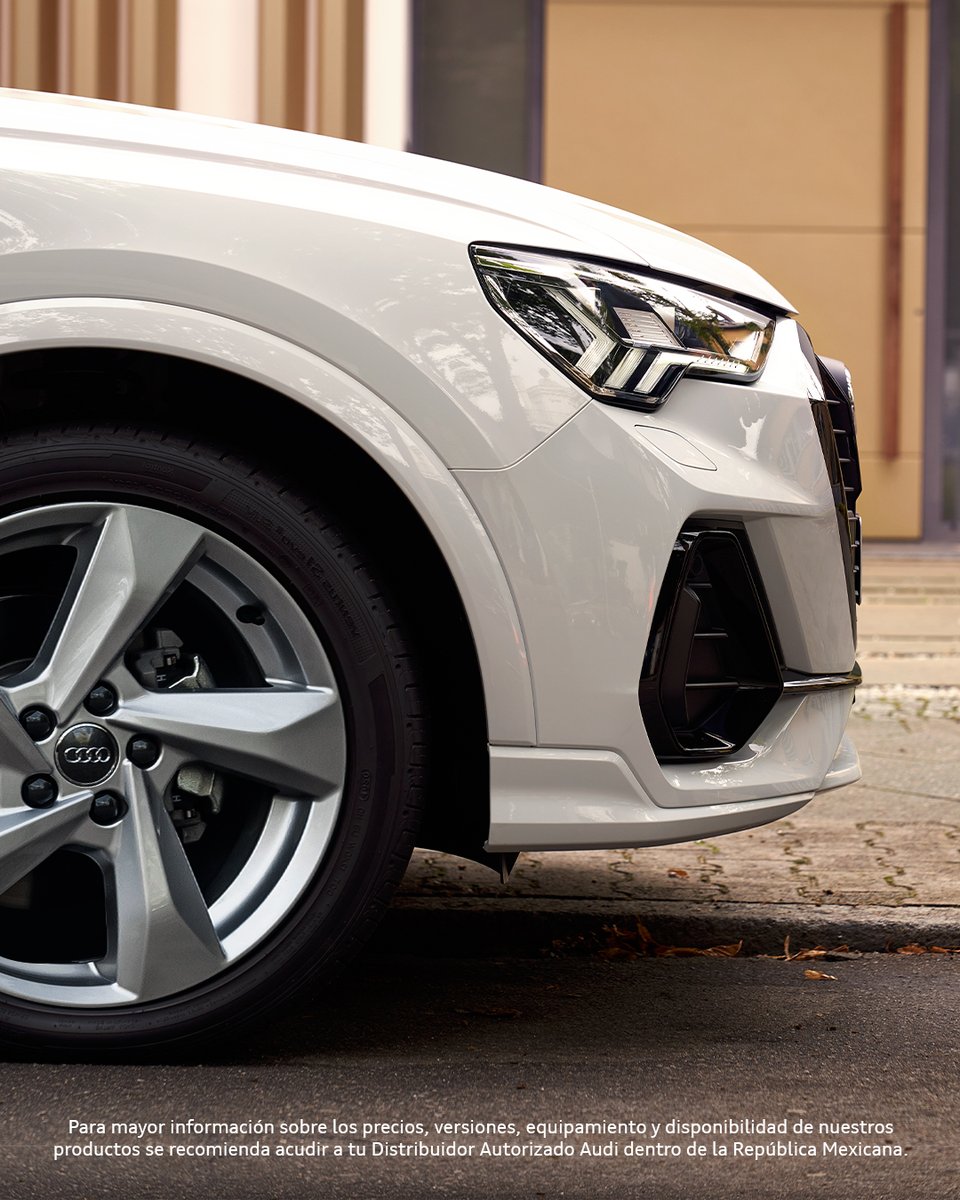 AudideMexico's tweet image. Distinguido por un diseño excepcional, el Audi Q3 despertará sensaciones únicas.

Adéntrate en el mundo de este SUV en: bit.ly/45cem6g

#BeyondImagination
#FutureIsAnAttitude
#ProgressYouCanFeel