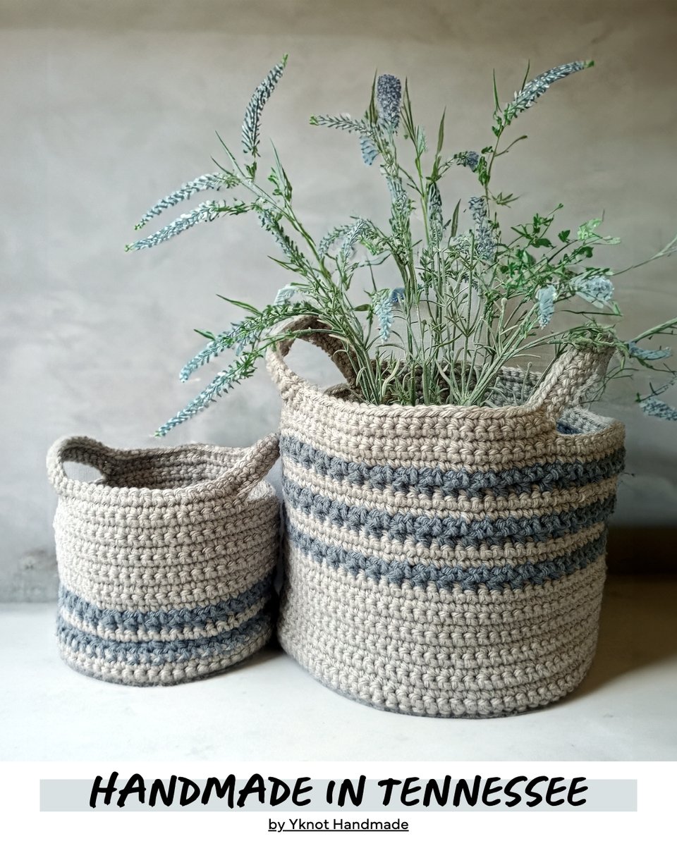 goimagine_life's tweet photo. Introducing YKnot Handmade! π§Ά Nancy is passionate about her craft and transforms raw materials into beautiful, practical goods using quality and sustainable supplies! Check out Yknot Handmade on #goimagine at https://t.co/Am2F9ysz4l #TennesseeMade #HandmadeForGood #HandmadeHome https://t.co/9Ie30rkhPv
