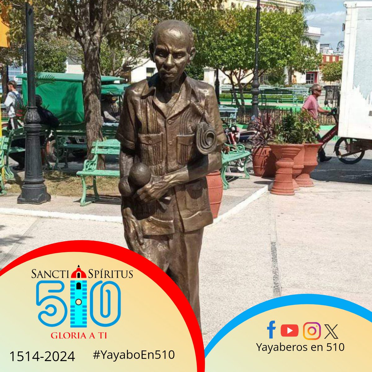 ¡Hoy celebramos la vida y el legado de Gerardo Echemendía Madrigal, nacido el 21 de mayo de 1925!

#CulturaCubana #YayaboEn510 #SanctiSpíritusEnMarcha #CubaViveEnSuHistoria

Sigan el hilo 👇🧵