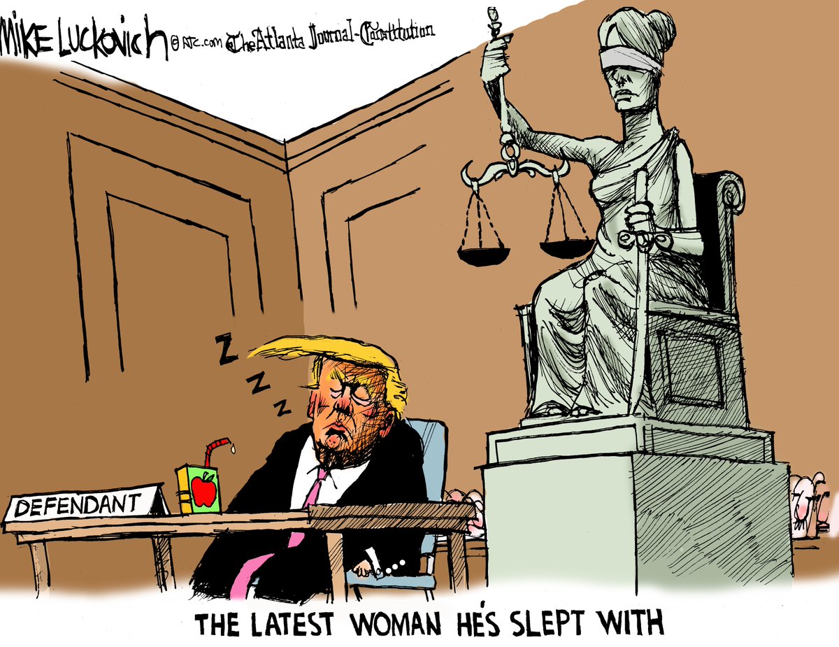 #TrumpTrial #SleepyDonald #TiredTrumpy #SleepyDon 

Trial Day 2 ... And low energy old Grandpa Spanky can't even stay awake for his own trial.

Imagine THIS in the Situation Room! 

Can you say 'unfit!' 
.