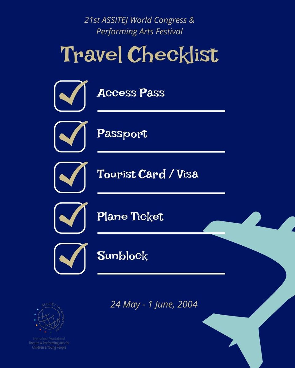 Are you ready to travel to Cuba? Make sure you obtain your Tourist Card with enough time, as it can take longer to obtain in some countries. Check out more travel information and tips on our event website: buff.ly/4aA8ndS #assitejinternational #assitej