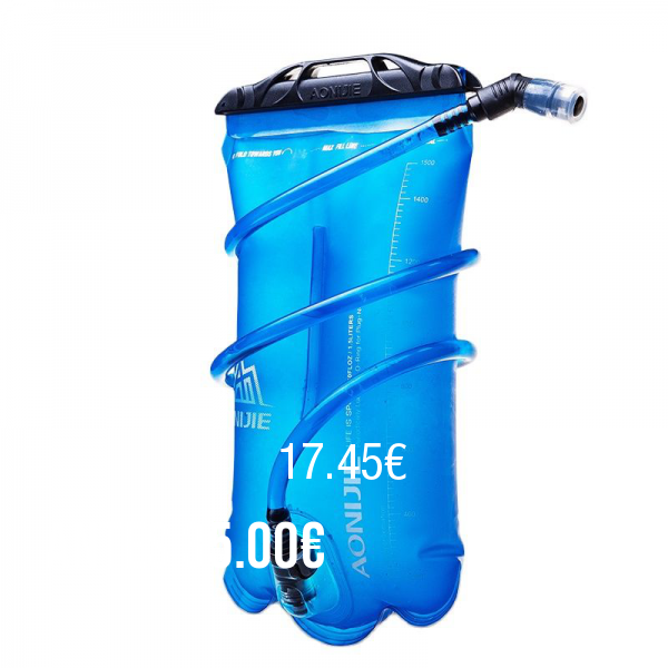 OFERTAS MIRAVIA

AONIJIE SD16 Soft Reservoir Water Bladder Hydration Pack Water Storage Bag BPA Free - 1.5L 2L 3L Running Hydration Vest Backpack
btz.es/4kj3JYA
🔥 Ahora: 17.45€
Antes: 35.00€