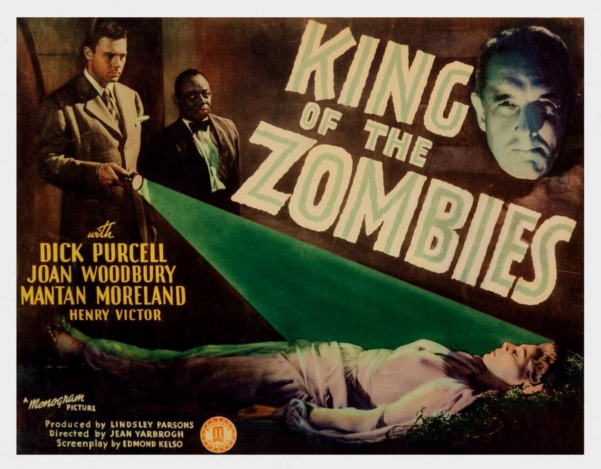 Lobby card for 1941's King of the Zombies.