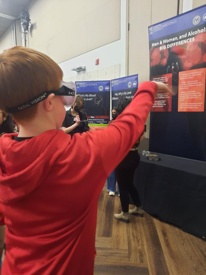 OHSUBrain's tweet photo. Thank you all who attended the #BrainFair at @OMSI earlier this month! Join us next year for another day of hands-on exhibits and displays to learn more about the amazing things your #brain can do. #OHSUBrain https://t.co/z6YFDsub72