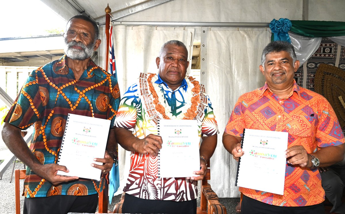 Vugalei beds, locally generated by community-based Gaunavou Cooperative Limited (GCL) has now been nationally recognised and certified with the Fijian Made Emblem by the @MCTTTFiji. 🔗read more: rb.gy/dugxp9