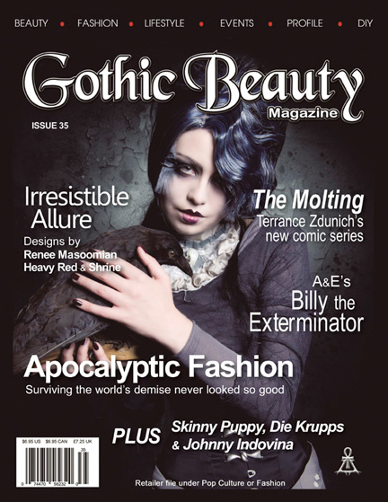 Gothic Beauty Magazine 35 - Digital

zinetastic.com/product/gothic…

#DieKrupps #Ghostlove #GothicBeauty #HeavyRed #JohnnyIndovina #ReneeMasoomian #SkinnyPuppy #TerranceZdunich #VictoriaFrances