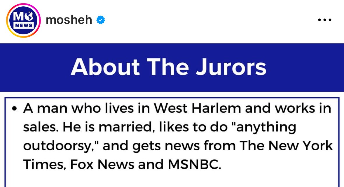 The future of democracy is in the hands of a man who gets his news from MSNBC **and** Fox