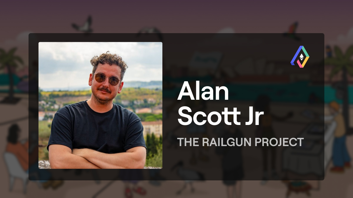 Alan Scott Jr, co-founder of @RAILGUN_Project, will be speaking at Pragma Sydney! Discover Alan's exclusive insights for Ethereum builders at The View by Sydney on May 2nd 🇦🇺 🌏 Get your tickets now 🎫 ethglobal.com/events/pragma-…