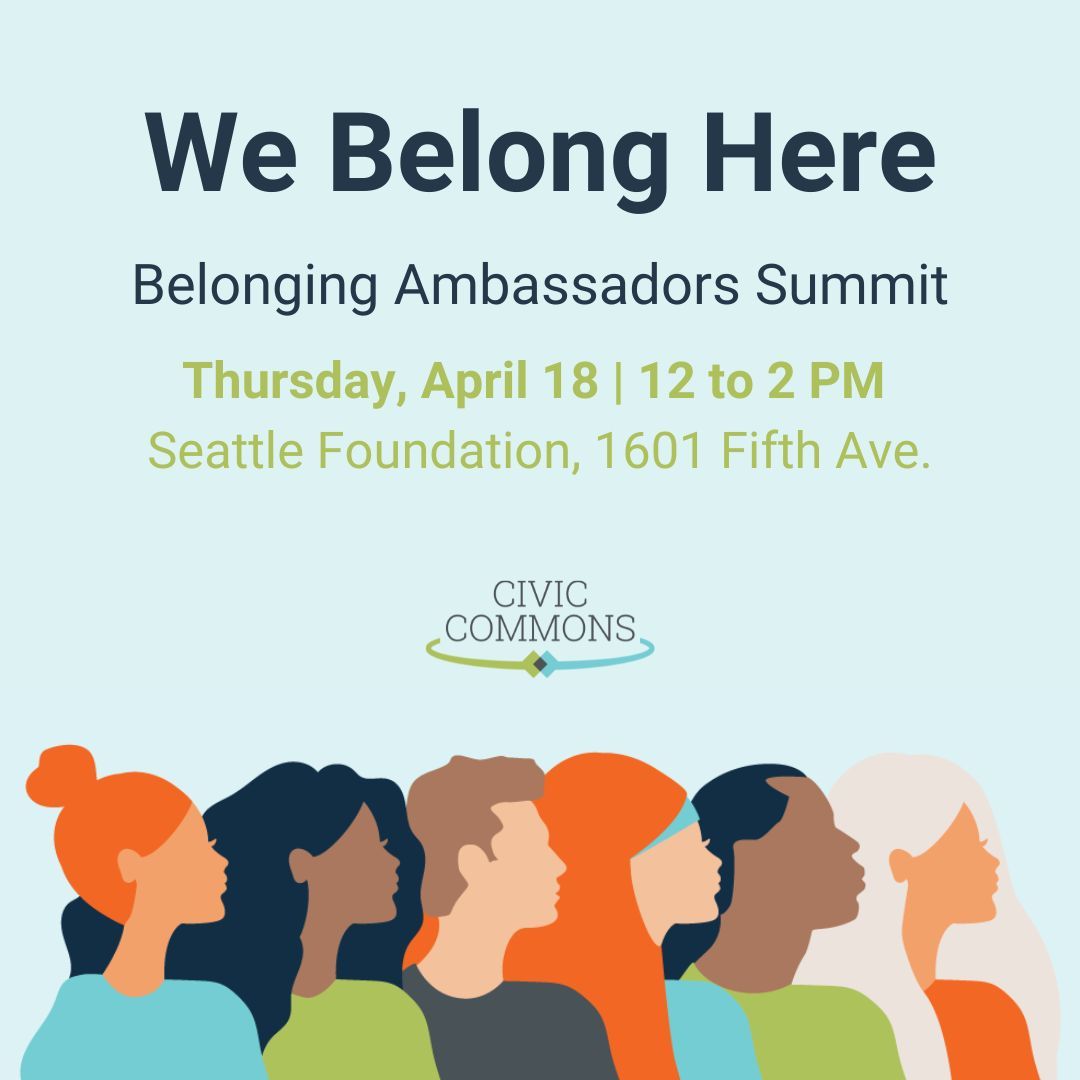 📢LAST CALL📢 Join us this Thursday, April 18th, 12-2 PM in downtown Seattle for our Belonging Ambassadors Summit! Shape the future of belonging in our region. RSVP: franknam@gagyoconsulting.com. #belonging #inclusivity #seattle