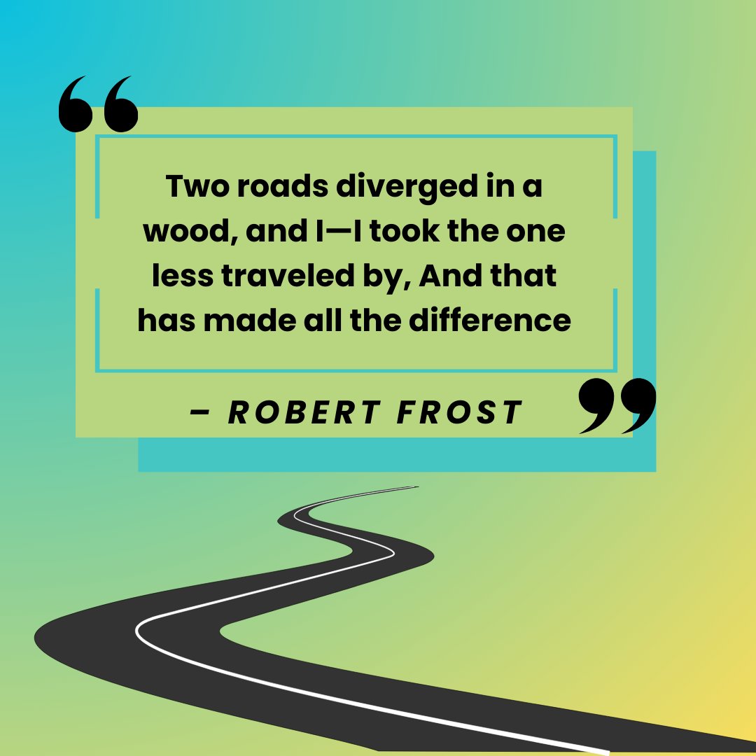 Making the difficult or unconventional choice can lead to great adventures! 

Don't be afraid to be different! Your life is unique and your own. 

#QuoteofTheDay #LifeQuote 
 #PalmSprings #PalmDesert #CathedralCity #RanchoMirage #Luxury #RealEstate #HomeBuying