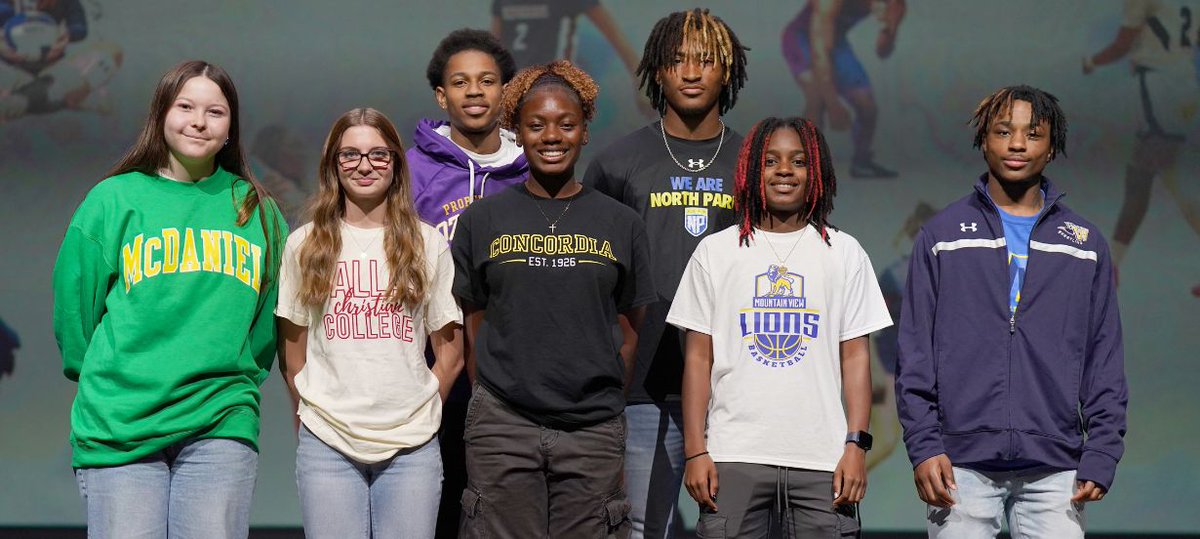 #WeAreKISD The energy level hit 100 on Tuesday during an athletic signing ceremony for seven student-athletes at Chaparral High School. 
Story and pics➡️tinyurl.com/4vdhs38r