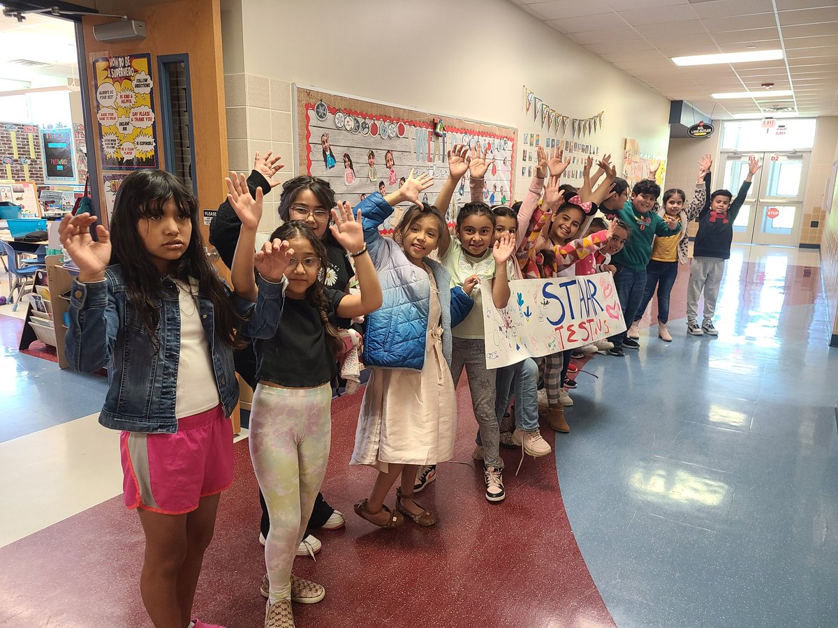Animal print/safari day last week! 🐯🦊 #AVCato #CISDleadingtheway <a href="/CastleberryISD/">Castleberry ISD</a>