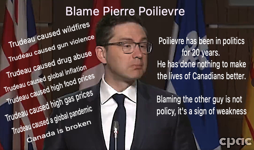 @SeanFraserMP Pierre has been on the taxpayers dime for 20 years with nothing to show for it. No legislation, no bill that helped any Canadian. But, boy he sure can complain. #PierrePoilievreIsUnelectable Let's start blaming Pierre for doing nothing.