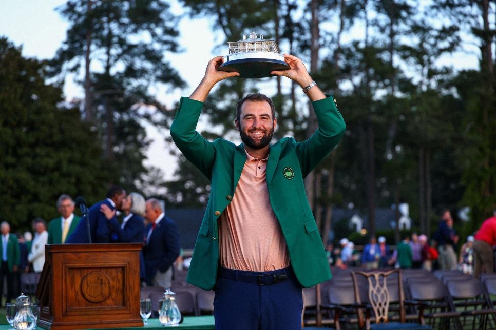 'The only surprise was it took him until the last nine to pull away... He is the greatest golfer on the planet since prime Tiger Woods.' @dickfain speaks on Scottie Scheffler following his win in the Masters. LISTEN: bit.ly/4aDCJMm
