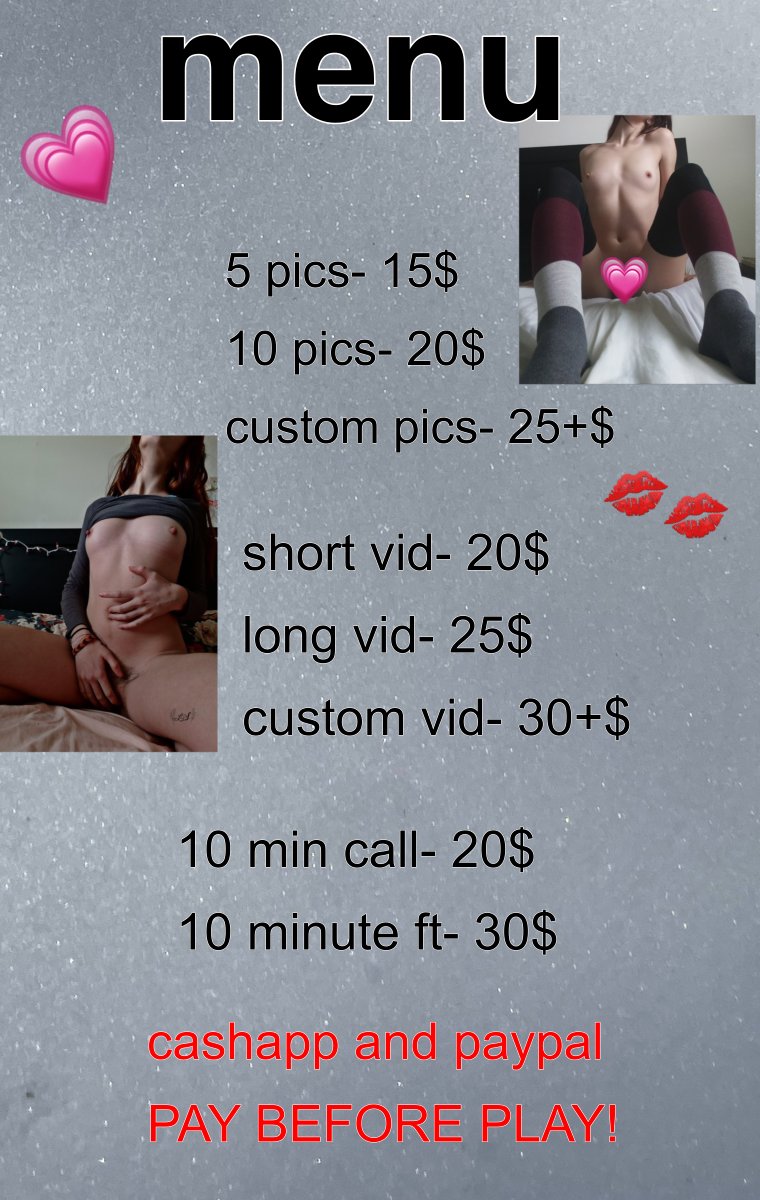kiittylicka's tweet photo. new menu 💋💗 #SellingContent 
#buyingcontent #sell #buy https://t.co/UPWFIbcq1c