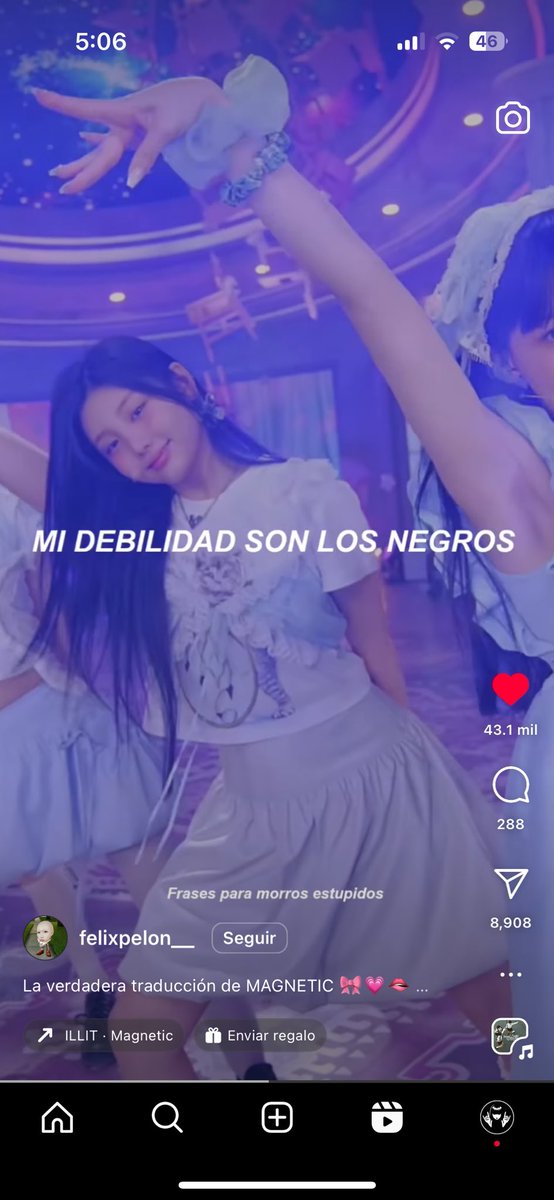 esa canción habla de mis gustos
