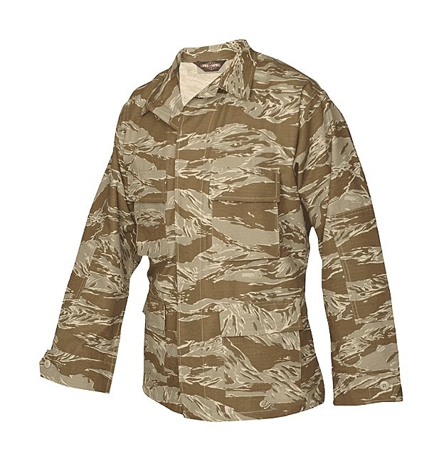 TigerStripeProd's tweet photo. Desert Tiger™ - BDU Coat

A Classic Favorite
Combining our outstanding copyrighted DESERT TIGER™ design camouflage with the classic BDU garment design is a true winner. The BDU (Battle Dress Uniform) is the most popular MIL-SPEC uniform and has been for decades.
https://t.co/Q1MXJCbATF
