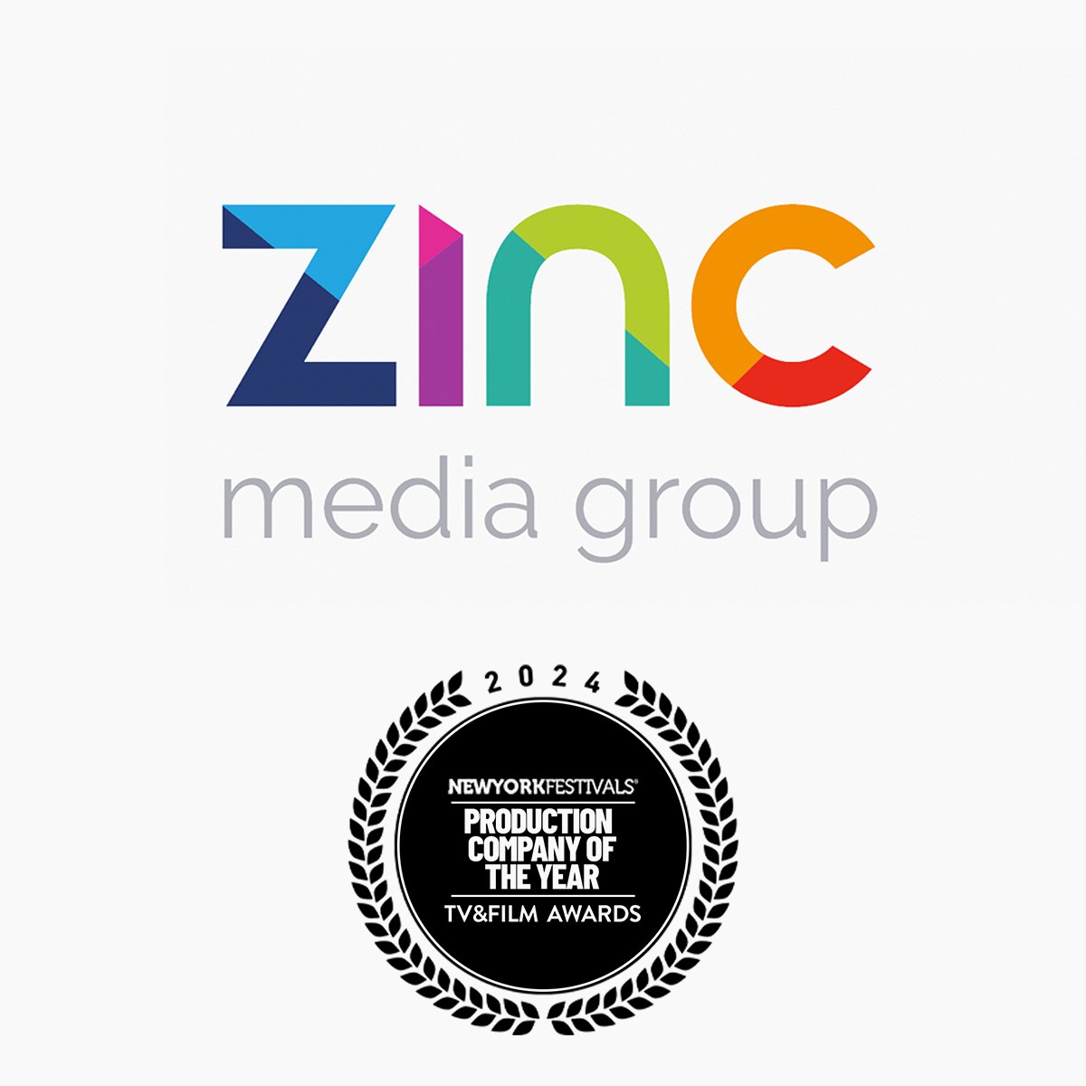 It is with great pride and admiration that we extend our heartfelt congratulations to Zinc Media Group for being honored once again as the 2024 Production Company of the Year! Congratulations to the entire team at Zinc Media Group for your outstanding work!