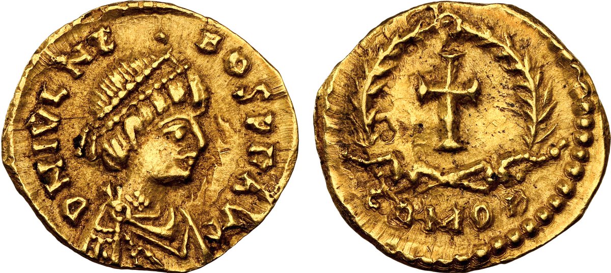 Julius Nepos, Western Roman Empire (AD 474-75/80). AV tremissis (14mm, 1.44 gm, 6h).
#coins #rome #romanempire #romancoins #roman #ancientcoins #ancienthistory #coincollecting #numismatics #romanhistory #worldhistory #worldcoins 
#oldcoins #historical #goldcoins #Emperor