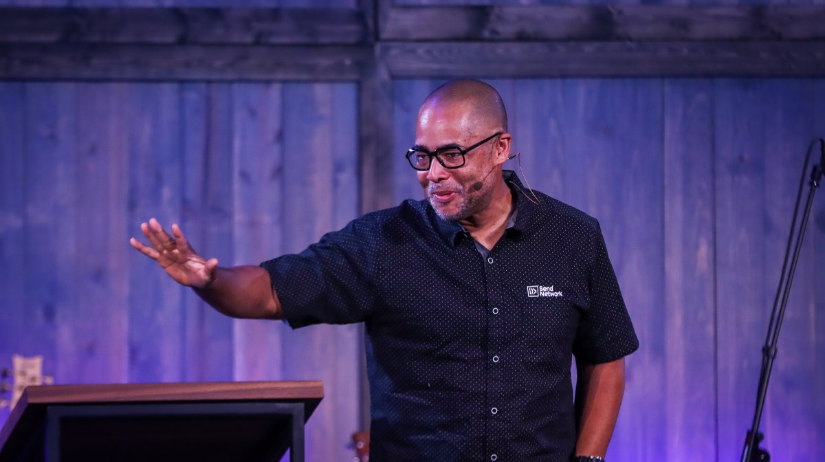 sendnetwork's tweet photo. “Paul had a gospel greed that led him to want to reach the Jews AND Gentiles. He wanted to reach the WHOLE city with the gospel. We must too.” - @DrLoritts  | #WeAreSendNetwork https://t.co/m9gNBlazAB