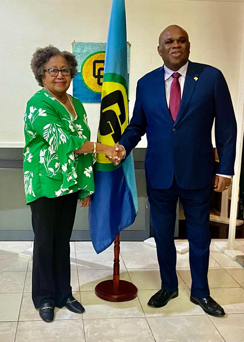 Ahead of the #AAM2024, President Benedict Oramah embarked on an 8-day tour of the Caribbean and visited 6 CARICOM Member States, namely Grenada, Jamaica, Bahamas, Belize, Barbados and Guyana; to deepen the African-Caribbean ties and promote trade and investment under the notion