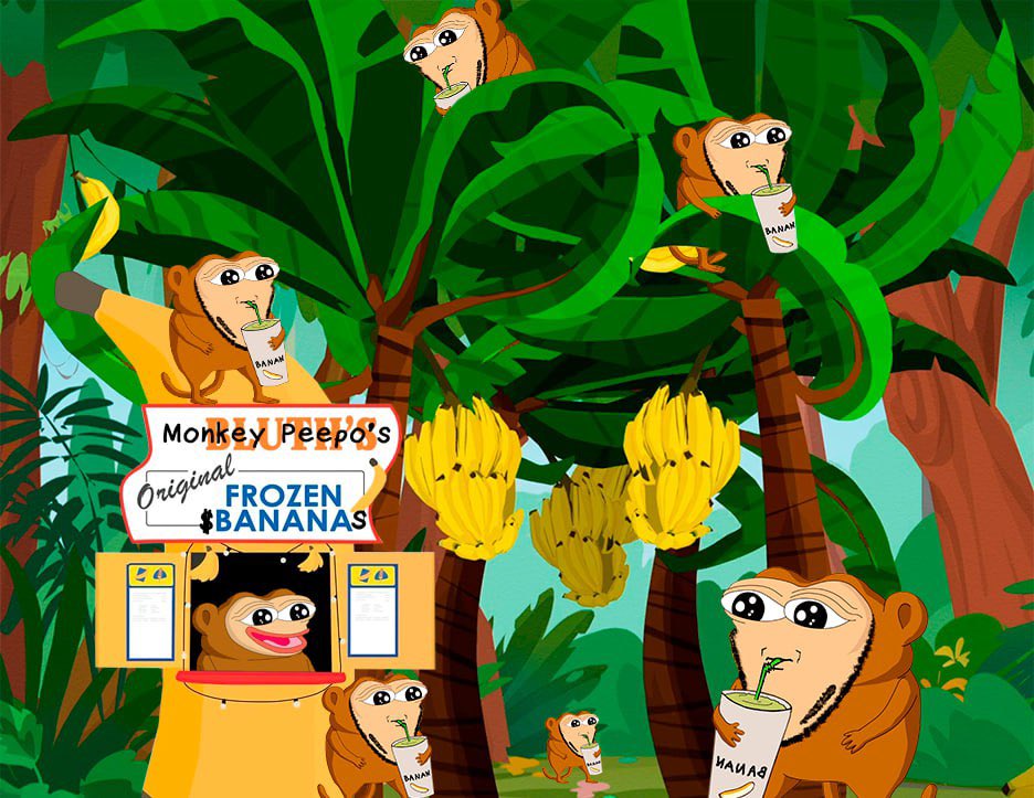<a href="/MonstersCoins/">The Crypto Monster 🍪🍪</a> $BANANAS is the blue chip of Base chain @MonkeyPeepo