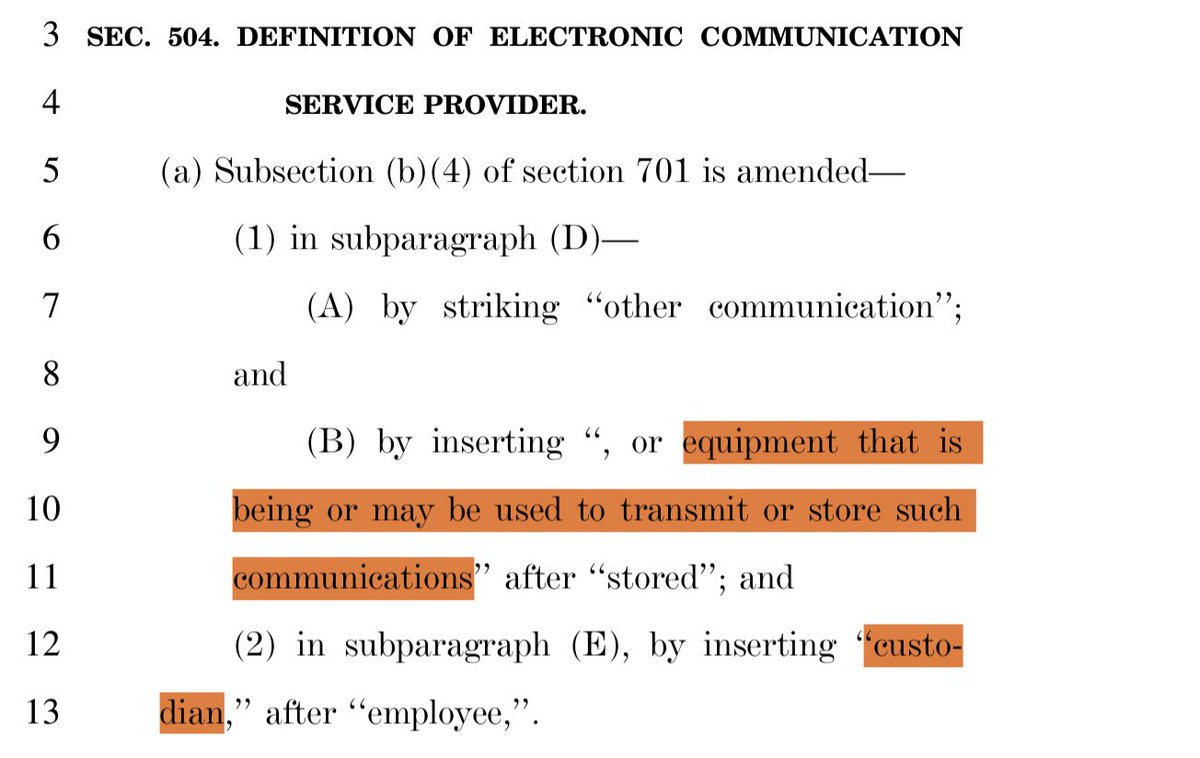 Can the 'Everyone is a Spy' Bill Be Stopped? A seemingly minor provision in the FISA reauthorization bill has the potential to bring about a big leap toward a complete surveillance state. racket.news/p/can-the-ever…