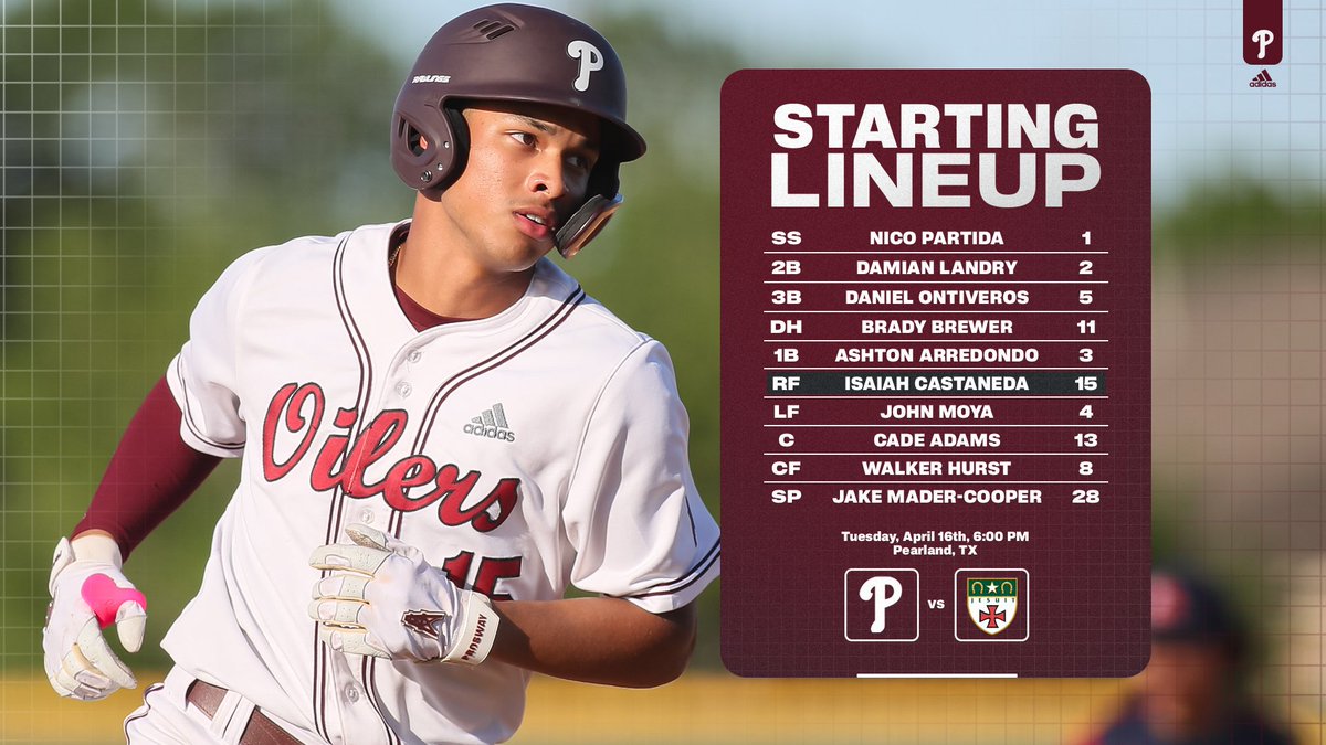 Here is how we're lining up tonight against Strake Jesuit! #BleedMaroon