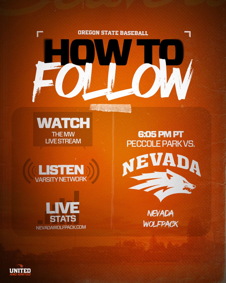 How to follow tonight’s matchup linktr.ee/BeaverBaseball #GoBeavs