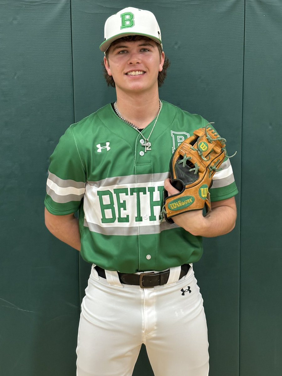 No hitter!!! Senior Luke Gray does 7 innings and faces one over the minimum with 10 Ks! Bethel moves to 5-3 (3-0 in conference)
Gray also goes 2-3, 3 rbi, 2 steals 
Barker 2-3, 2 runs
B. Schroeder 1-3 with a triple
McCann 3 walks
