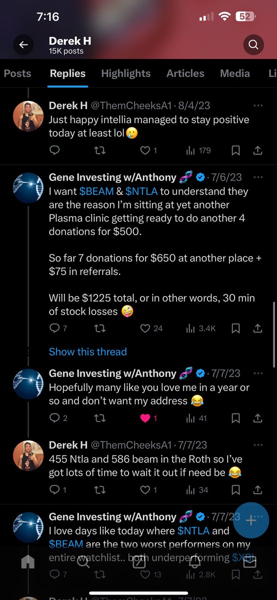 ThemCheeksA1's tweet photo. @GeneInvesting @0xBlack0ps Managed to trade well in the Roth over the last 10 months and am back fully into intellia https://t.co/1ps2CiWSbs