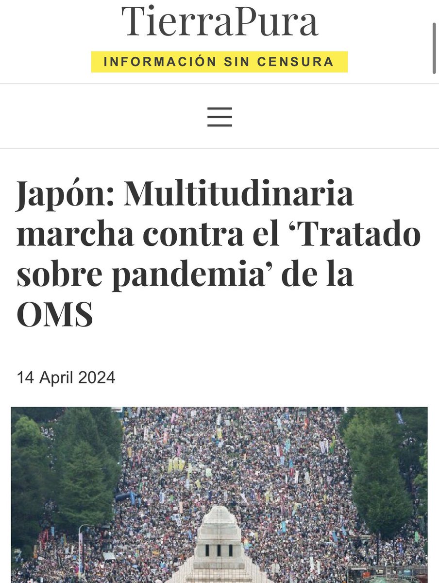El Tratado de Pandemias rechazado por las comunidades LIBRES de todo el mundo