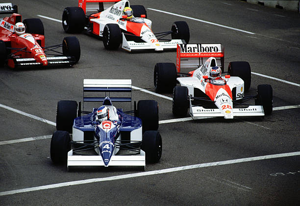 Jean Alesi, Tyrrell, Phoenix, 1990. Photo: Pascal Rondeau.