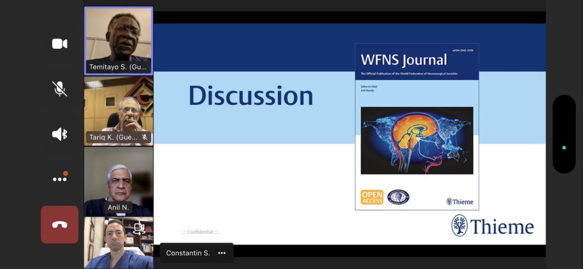 PeterNakajiMD's tweet photo. Fantastic editorial launch meeting by Dr. Anil Nanda and the Thieme team for the WFNS Journal. What an impressive editorial board! Humbled to have a chance to contribute to this excellent cause. 
#WFNS #WFNSJournal https://t.co/B2SRALmgsD