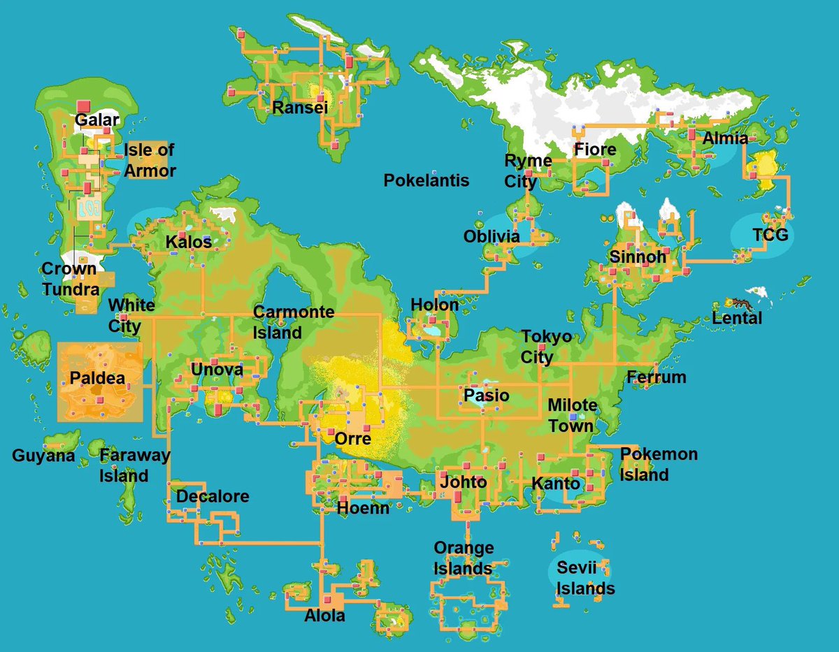 sinnoh_CEO's tweet photo. Would you play a Pokemon game with this map? https://t.co/q4O4UwE7FB