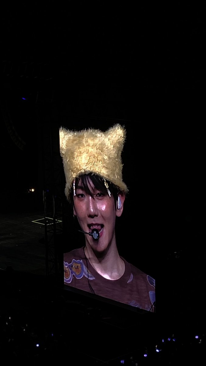 fluffboisheep's tweet photo. WENT TO BAEKHYUN’S FIRST SOLO CONCERT LAST SATURDAY!!! NO WORDS. HE’S A LITERAL CINNAMON ROLL!!!!!! https://t.co/TFHzELAuvo