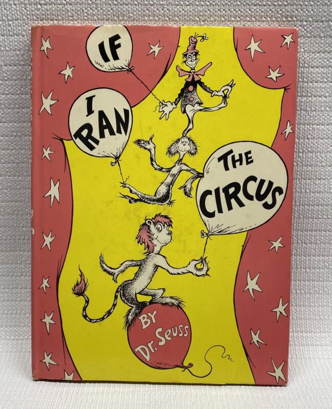 If I Ran The Circus~dr. Seuss~ 1956 1st Edition/1st Printing~w/dj~rare ebay.com/itm/IF-RAN-CIR… #ad 📘