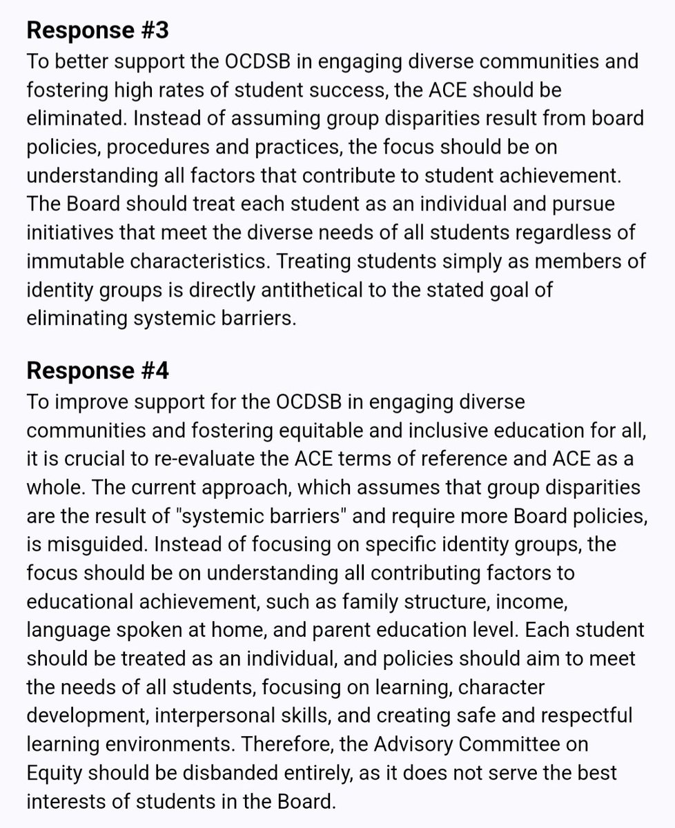 I fully support the position put forth by FAIR Ottawa regarding the disbanding of the ACE. By disbanding the ACE, resources could potentially be reallocated to more pressing community needs or to alternative initiatives that might better serve the community. 

Change can be