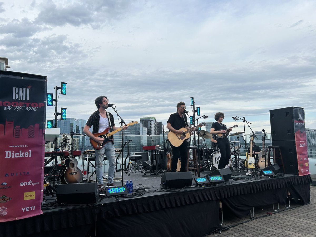 Kicking off tonight’s #BMIRooftop is this evening’s “King of Country Music” Ryan Larkins playing his latest songs! 🎶