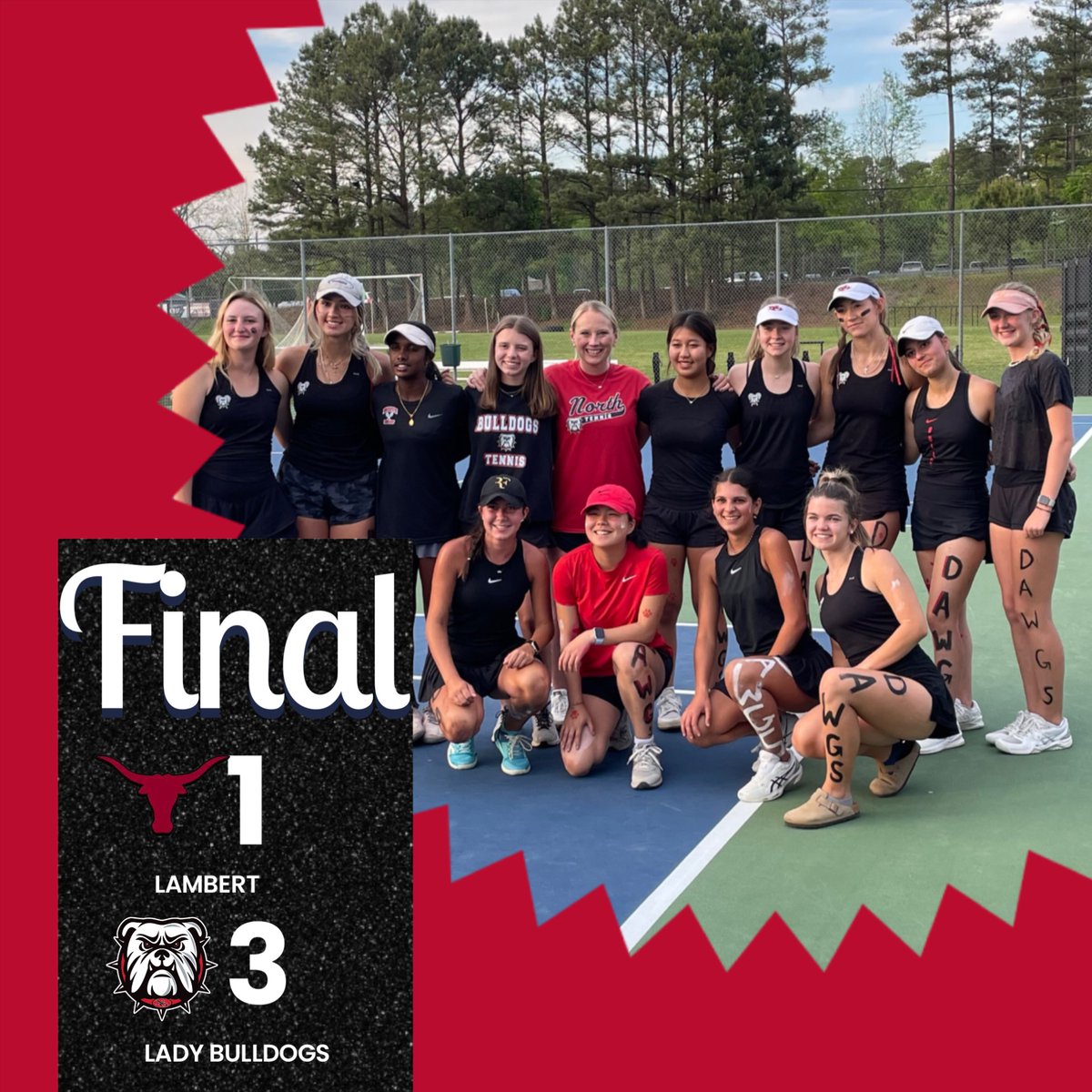 Girls Tennis is on to the Sweet 16. #GoNorth