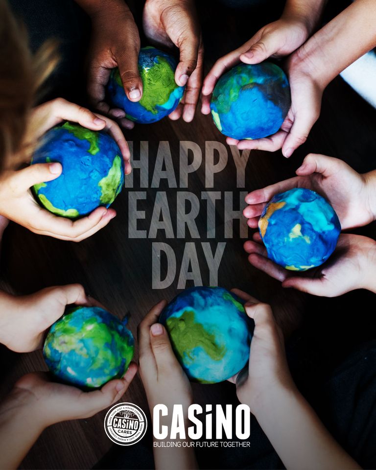 Celebrating our planet today and every day. #EarthDay2024 #CasinoCares