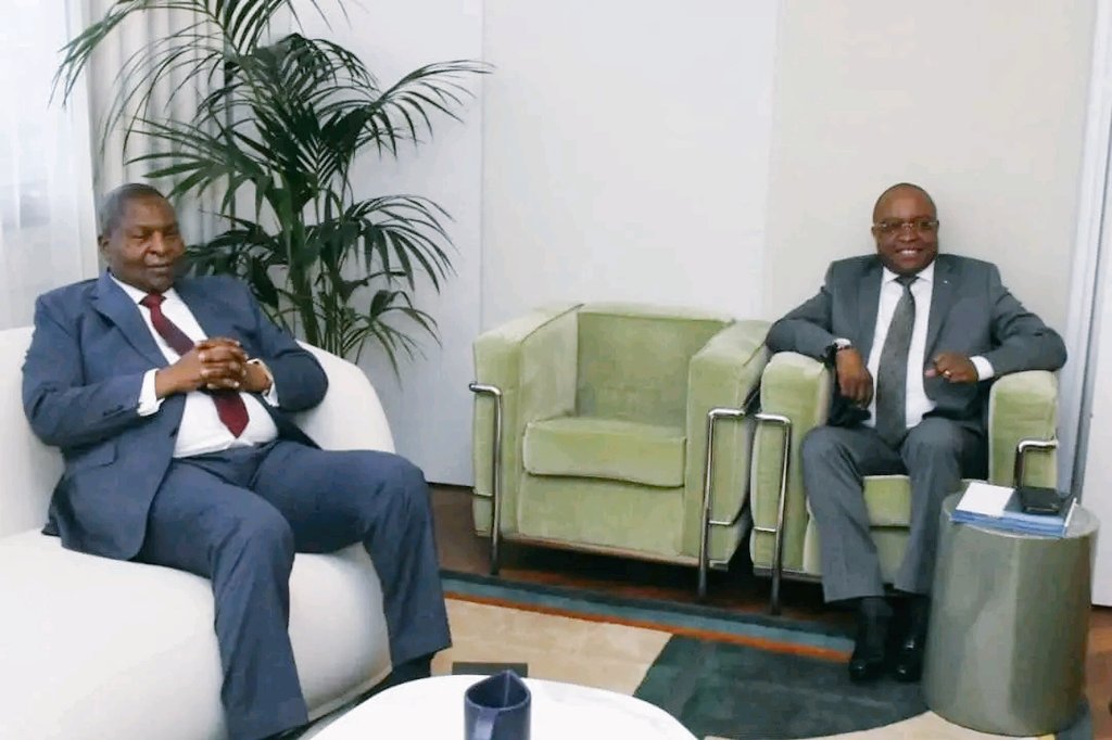 Le Président centrafricain Faustin Archange TOUADERA est à Paris pour une visite de travail. Il rencontrera son homologue français Emmanuel MACRON. La dernière rencontre en 2023 avait jeté les bases d'une nouvelle feuille de route pour une coopérat° renforcée entre les deux pays