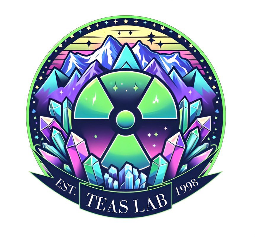 Mountains and rad crystals are the only logo requirements? You’ve got it 😇🖤✨@TEAS_Actinides